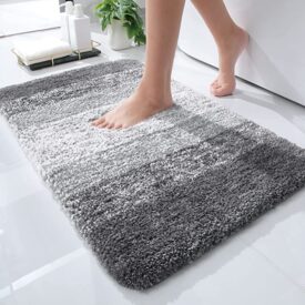 OLANLY Luxury Bathroom Rug Mat